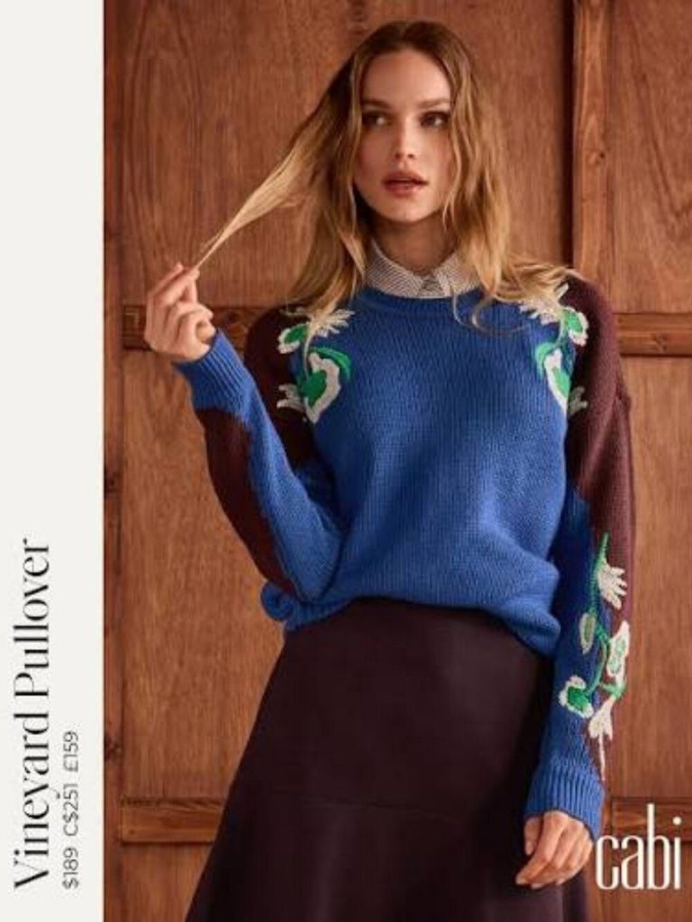 Cabi Vineyard Pullover Sweater